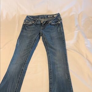 Miss Me Blue Boot Cut Jeans